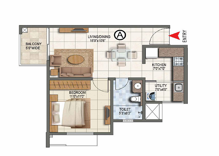 Nambiar District 25 apartment layout