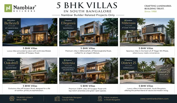 5 BHK Villas in South Bangalore