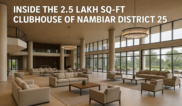 Nambiar District 25 Clubhouse - 2.5 Lakh Sq-ft World Class Amenities