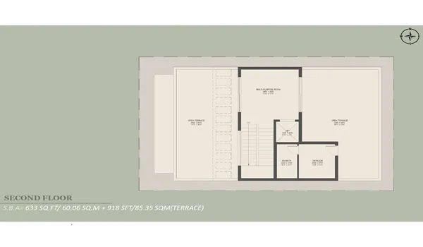 Nambiar Bannerghatta Villas Second Floor Plan