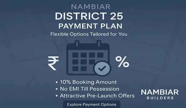 Nambiar District 25 Payment Plan