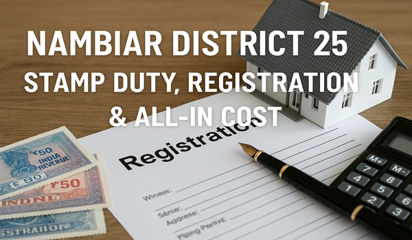 Nambiar District 25 Stamp Duty & Registration