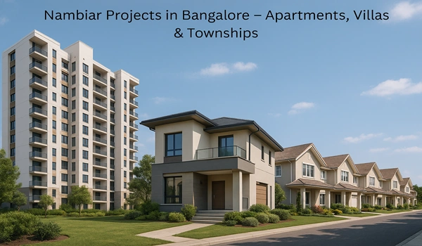 Nambiar Projects in Bangalore offering premium apartments, luxury villas and modern townships