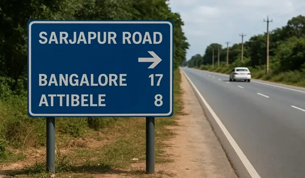 Nambiar District 25 - Sarjapur Road Distance and Directions